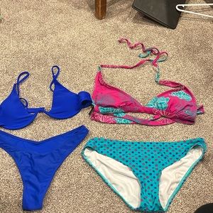 Two bikini sets